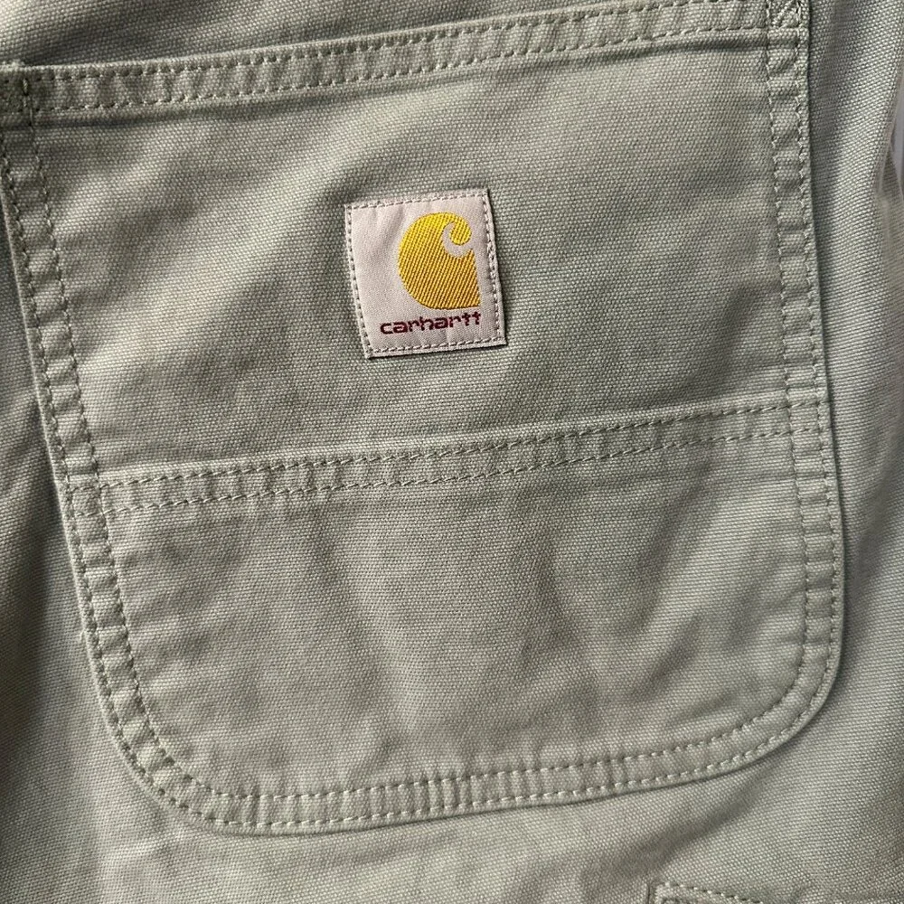Carhartt | Lot of 2 Men's 36 Rugged Flex Relaxed Fit Canvas Work Shorts BS2514-M - Picture 7 of 16